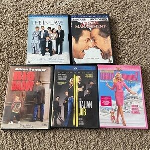 5 DVD Comedy Action Drama Collection
